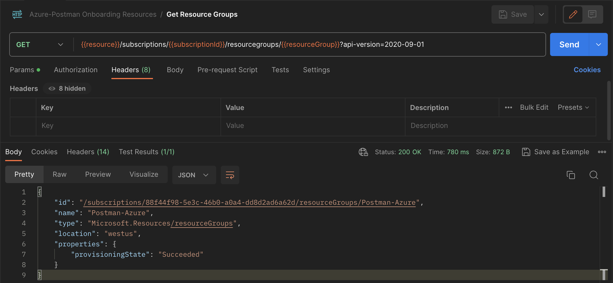 Azure onboarding collection | Documentation | Postman API Network