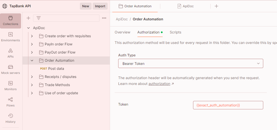 Main ApiDoc | Get Started | Postman API Network