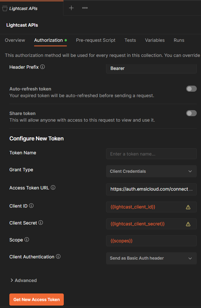 Lightcast APIs | Get Started | Postman API Network