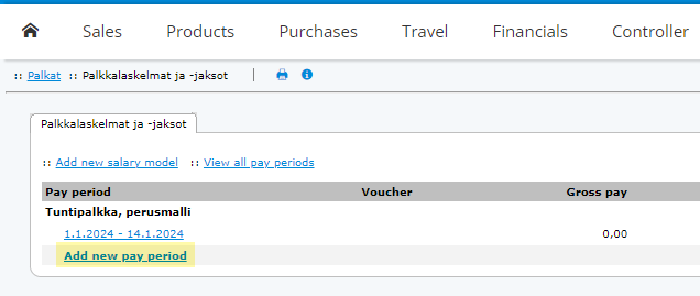 Netvisor work time flow examples | Documentation | Postman API Network
