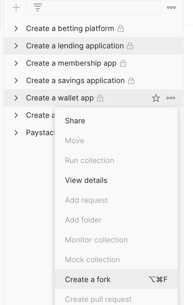 Create a wallet app | Documentation | Postman API Network