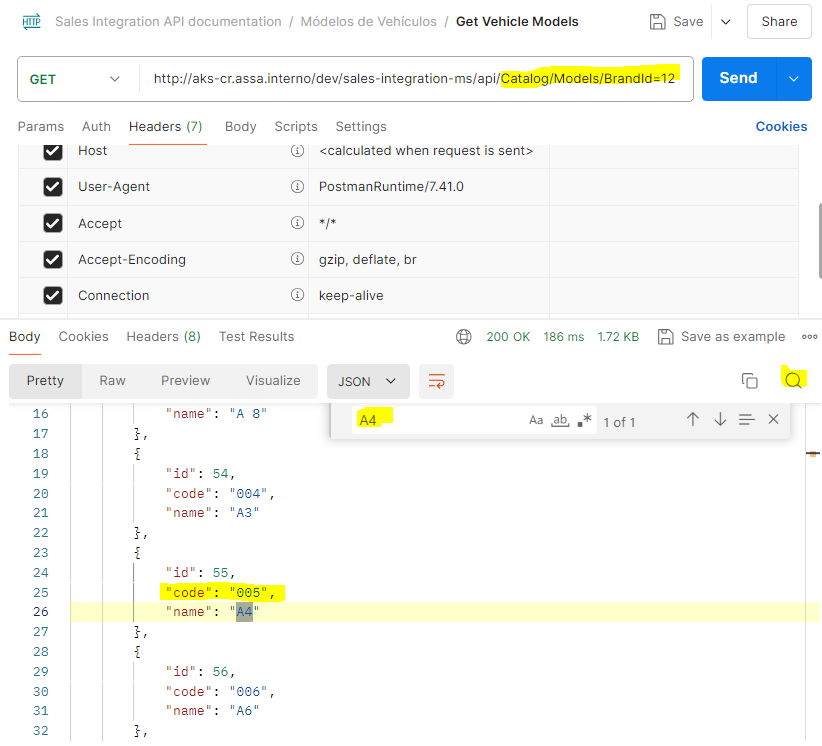 Sales Integration API documentation | Documentation | Postman API Network