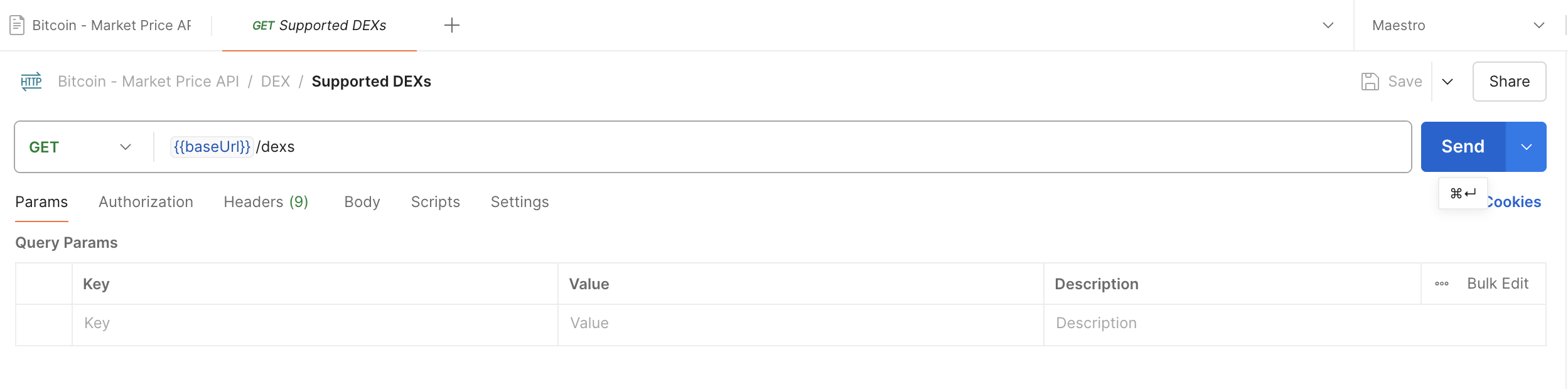 Maestro API | Postman API Network