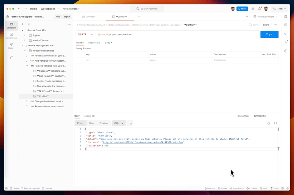 Partner API Support - Performance Motors | Postman API Network