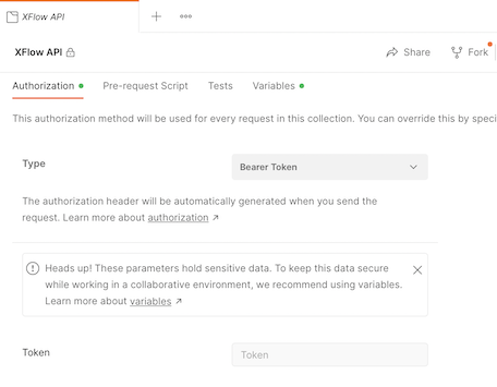 Xflow API [2023-04-12] | Get Started | Postman API Network