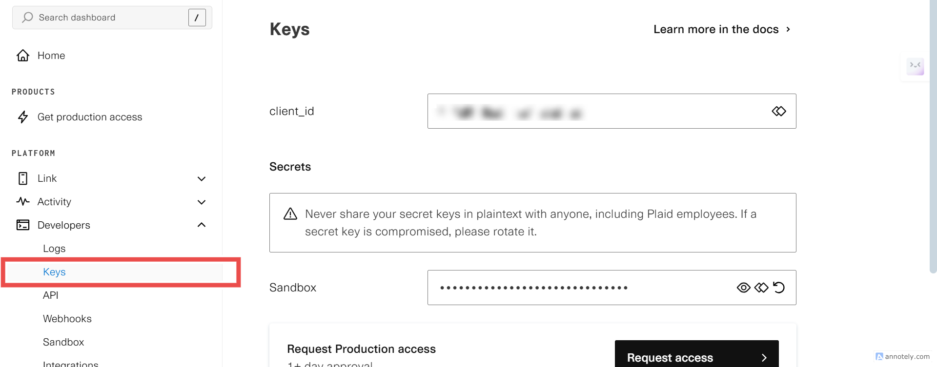 🦾 Plaid API