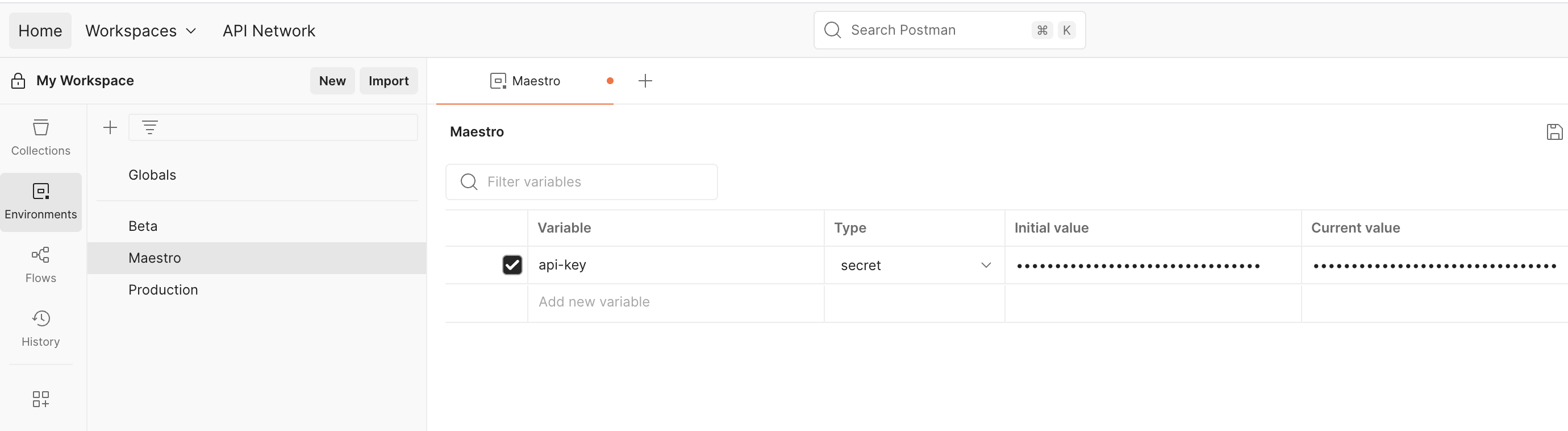 Maestro API | Postman API Network