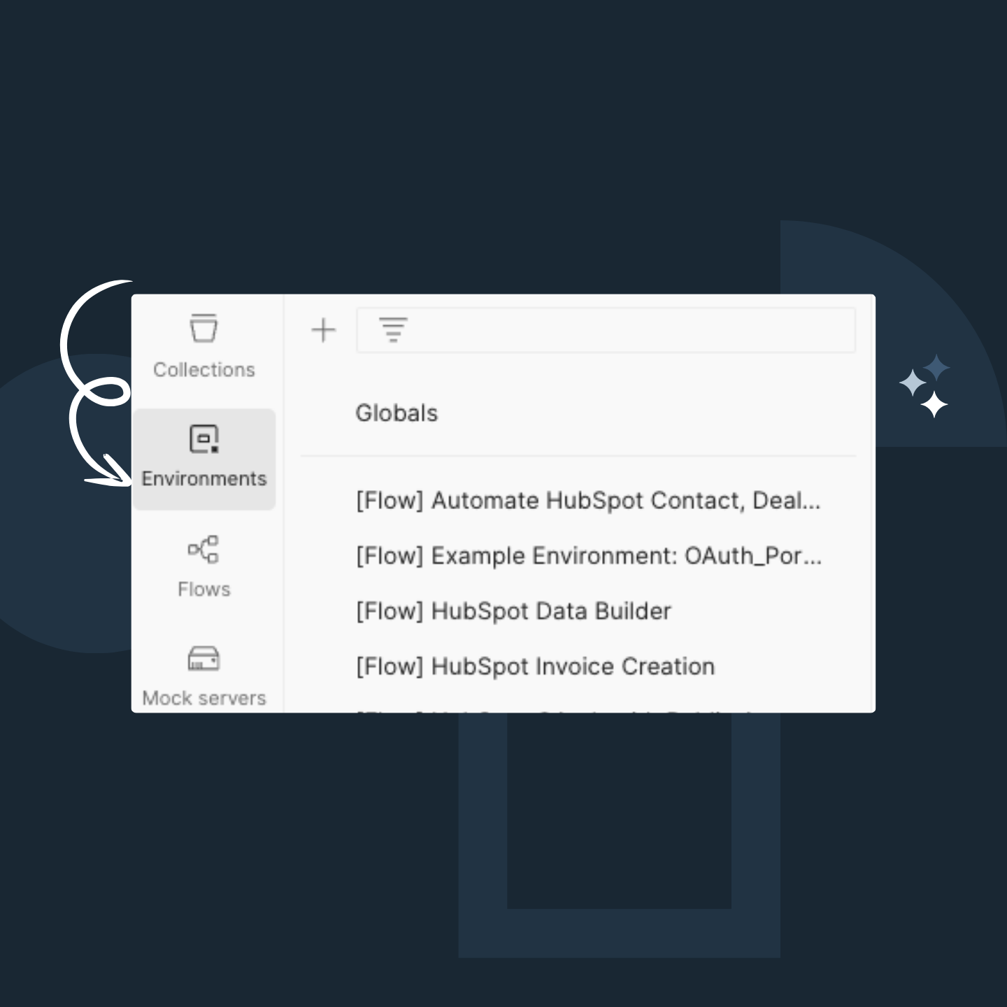 HubSpot Flows Workspace | Postman API Network