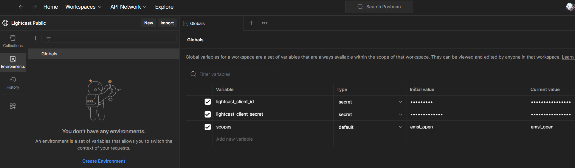 Lightcast APIs | Get Started | Postman API Network
