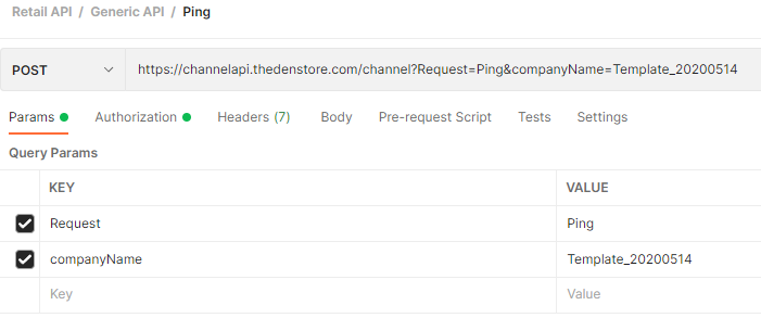 Generic API