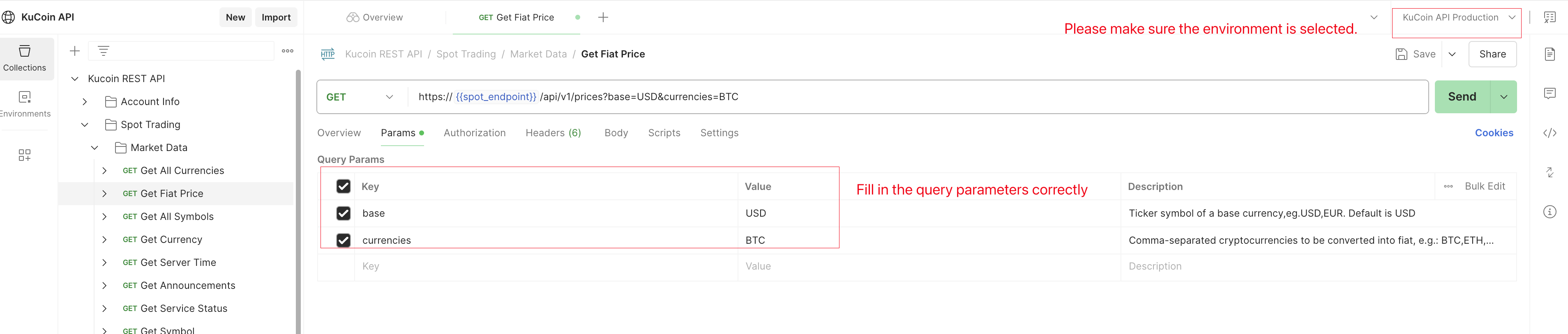 Kucoin API | Postman API Network